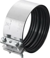HAAS CV-Verbinder für SML-Roehre DN 150, Edelstahl W2