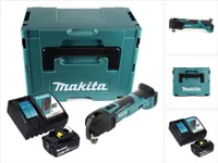 Makita DTM 51 RG1J Akku Oszillierer 18 V + 1x Akku 6,0 Ah + Ladegerät + Makpac
