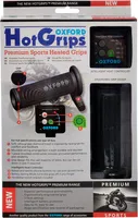 Vyhrievanie rukovätí Oxford V8 - Hotgrips Sport - 5 nastaviteľných polôh - vyhrievanie rúk pri motore