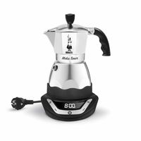 Bialetti EASY TIMER - Elektryczna filiżanka do kawy - Kawa mielona - Czarny