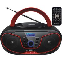Cyberlux CD-Player Boombox Stereoanlage Tragbares Kinder Radio CD-Radio