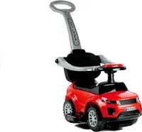 LEANToys Rutschauto mit Schiebestange Rot