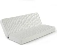 Matratze Clic clac 130x190 cm für Schlafsofa, 13 cm Höhe, Stretch-Stoff mit Sicherheitsumrandung