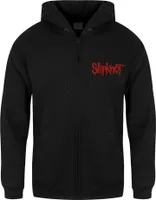 Slipknot - Hoodie mit durchgehendem Reißverschluss für Herren/Damen Uni RO154 (S) (Schwarz)
