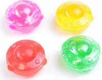 sada 4 slizov UFO - rôzne farebné slizy ako UFO, 3-4 rôzne varianty, Ø cca 4,5 cm každý