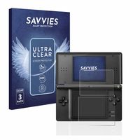 6x Savvies Schutzfolie für Nintendo DS LITE Folie Klar
