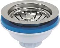 Edelstahl-Siebkorb für Spüle Becken Drain Siphon