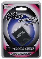 GameCube + Wii 64 MB MEMORY CARD / Speicherkarte, EAXUS