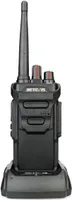 Retevis RT648 Funkgeräte, Walkie Talkies mit USB Ladestationen, IP67 Wasserdicht, 1200mAh Batterie, Notfallalarm, VOX, Squelch, CTCSS / DCS, für Familienaktivitäten(1 Stück, Schwarz)