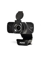 PORT DESIGNS Webcam Full HD 1080p - Schwarz