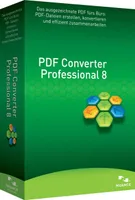 Nuance PDF Converter Professional 8 | Vollversion | Versand per E-Mail