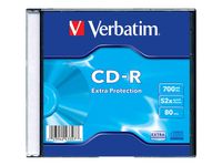 Verbatim CD-R DataLife 43347 700MB CD-R 52x slim box 1-pack