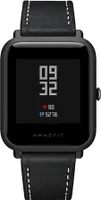 Strap-it Xiaomi Amazfit Bip Armband Leder (Schwarz)