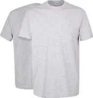 GÖTZBURG Herren T-Shirt grau uni 2er Pack Größe: 6XL