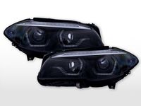 Xenon Scheinwerfer Set LED Tagfahrlicht BMW 5er F10 Bj. 11-13 schwarz