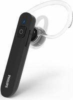 Philips SHB1603/10 - Mono Headset Bluetooth - Kabellos Telefonieren - Weichgel-Ohrstöpsel - Schwarz, 1,6 x 3,6 x 2,2 cm