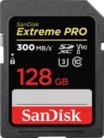 SanDisk Extreme PRO® SDXC™-UHS-II-Speicherkarte, V90 - 128 GB, 300 MB/s, 260 MB/s