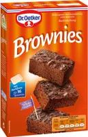 Dr. Oetker Brownies zmes na pečenie s formou na pečenie na 16 koláčikov 456 g
