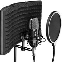 Professionelle Mikrofonisolationsabschirmung für jedes Kondensatormikrofon-Aufnahmegerät Studio