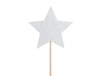 Cupcake topper 6 x 11,5cm Einhorn Unicorn Sterne