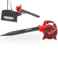 HECHT 9254 Laubbläser 3in1 Laubsauger Häcksler Benzin | 1 PS | 50 L Fangsack | 740 m³/h