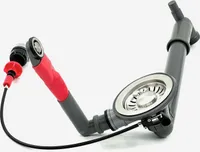 FRANKE 112.0687.564 Stösselventilset 1 Becken Drehknopf MRG / Ab- und Überlaufgarnitur mit Excenterbedienung