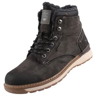 Mustang Herren Stiefel gefüttert Dunkelgrau