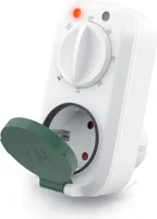 CSL Outdoor Countdown Timer mit Dämmerungsschalter - Zeitschaltuhr mit Schutzkappe