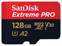 Karta Pamięci Sandisk Extreme Pro Microsdxc 128Gb 200/90 Mb/S Uhs-I U3 (Sdsqxcd-128G-Gn6Ma)