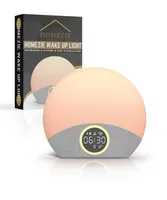 Homezie Wecklicht | Weißes Rauschen | Schlaftrainer | Wecker | Naturklänge