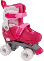 Wrotki Street Rider regulowane 31-34 różowe