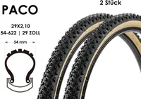 2 Stück 29x2.10 MTB Fahrrad Reifen PACO Tires Mantel Decke 54-622