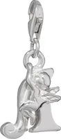 Buchstabe A mit Engelskind Charm-Anhänger 925 Silber Talisman für Bettelarmband