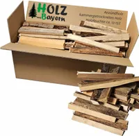 Anzündholz 30kg Anmachholz Anfeuerholz Brennholz Anzünder Kaminholz Briketts trocken