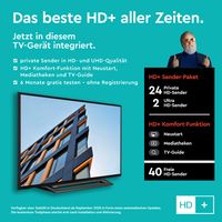 Toshiba 43LL3C63DAY 43 Zoll Fernseher/Smart TV (HDR, Full HD, Bluetooth, Triple-Tuner) - 6 Monate HD+ inklusive