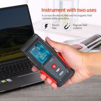 WT3121 Handheld Digital LCD EMF -Messgerät Elektromagnetischer Strahlentesterdetektor