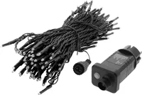 Deltaco Smart Home Outdoor Lichterkette, 80 LED, IP44, RGB, 10m