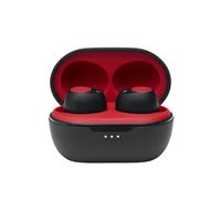 JBL C115 TWS In-Ear Kopfhörer Headset-Funktion Bluetooth kabellos schwarz/ rot