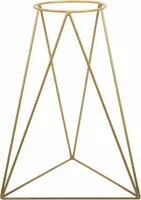 HowHomely Modernes Pflanzengestell - Stilvolles und Schlichtes Design - Gold - 90 cm