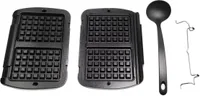 TEFAL Aluminium Waffelplatte für OptiGrill
