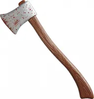 Blutige Halloween Horror Axt als Kostümzubehör & Spielzeugwaffe