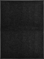 Fußmatte Waschbar Schwarz 90x120 cm