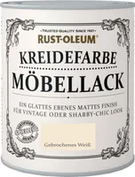 Rust Oleum Shabby Kreidefarbe Möbellack Gebrochenes Weiss matt 750ml