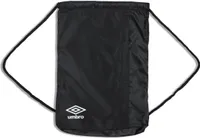 Umbro - Turnbeutel "Team Training 2" UO2119 (44 cm x 32 cm x 5 cm) (Schwarz/Weiß)