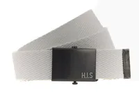 H.I.S Tape Belt W110 White