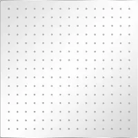 vidaXL Dažďová sprcha z nehrdzavejúcej ocele 40x40 cm štvorcový
