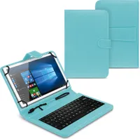 Tablet Tasche für Lenovo Tab M11 Keyboard Tastatur Schutzhülle QWERTZ 11 ZollFarben:Türkis