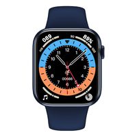 HW16 Vollbild 3D Dynamisches Zifferblatt Smart Watch IP67 Wasserdichte Uhr Smart Armband 1,72 Zoll Bildschirm Tragbare Smartband Intelligente Uhr für Kinder Erwachsene, Blau