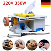 Poliermaschine Set 220V 350W Elektrische Schleifmaschine für Schmuck Stein Jade Cutter Schneidemaschine
