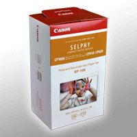 Canon RP 108 - 1 - Farbbandkassetten- und Papier-Kit - für SELPHY CP1000, CP910, CP910 Printing Kit